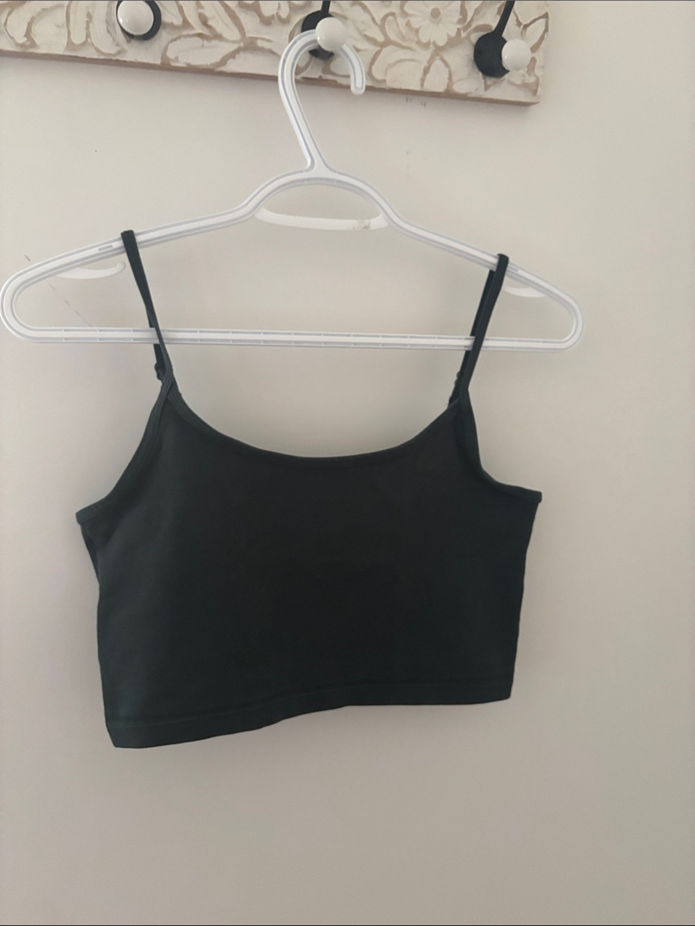 TNA dark green Crop Tank Top